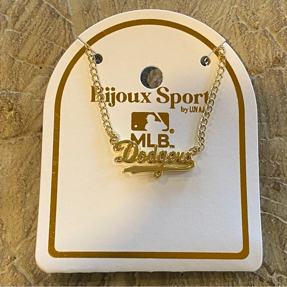 Bijoux Sport by Luv Aj MLB Gold Plated Nameplate Necklace - LA Dodgers
Gold NWT - Picture 7 of 7